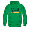 Vail, Colorado Hoodie - Retro Camping Vail Hooded Sweatshirt - kelly green