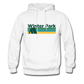 Winter Park, Colorado Hoodie - Retro Camping Winter Park Hooded Sweatshirt