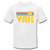 Vail, Colorado T-Shirt - Retro Sunrise Unisex Vail T Shirt - white