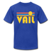 Vail, Colorado T-Shirt - Retro Sunrise Unisex Vail T Shirt - royal blue