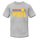 Vail, Colorado T-Shirt - Retro Sunrise Unisex Vail T Shirt - heather gray