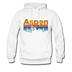 Aspen, Colorado Hoodie - Retro Mountain & Birds Aspen Hooded Sweatshirt - white