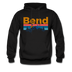 Bend, Oregon Hoodie - Retro Mountain & Birds Bend Hooded Sweatshirt - black