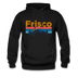 Frisco, Colorado Hoodie - Retro Mountain & Birds Frisco Hooded Sweatshirt - black