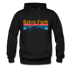 Estes Park, Colorado Hoodie - Retro Mountain & Birds Estes Park Hooded Sweatshirt - black