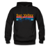 Sun Valley, Idaho Hoodie - Retro Mountain & Birds Sun Valley Hooded Sweatshirt - black