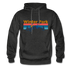 Winter Park, Colorado Hoodie - Retro Mountain & Birds Winter Park Hooded Sweatshirt - charcoal gray