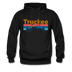 Truckee, California Hoodie - Retro Mountain & Birds Truckee Hooded Sweatshirt - black
