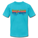Beaver Creek, Colorado T-Shirt - Retro Mountain & Birds Unisex Beaver Creek T Shirt - turquoise