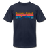 Beaver Creek, Colorado T-Shirt - Retro Mountain & Birds Unisex Beaver Creek T Shirt - navy