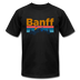 Banff, Canada T-Shirt - Retro Mountain & Birds Unisex Banff T Shirt - black