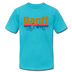 Banff, Canada T-Shirt - Retro Mountain & Birds Unisex Banff T Shirt - turquoise