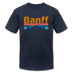 Banff, Canada T-Shirt - Retro Mountain & Birds Unisex Banff T Shirt - navy