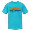 Boulder, Colorado T-Shirt - Retro Mountain & Birds Unisex Boulder T Shirt