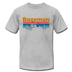 Bozeman, Montana T-Shirt - Retro Mountain & Birds Unisex Bozeman T Shirt - heather gray
