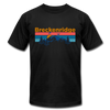 Breckenridge, Colorado T-Shirt - Retro Mountain & Birds Unisex Breckenridge T Shirt - black