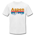 Aspen, Colorado T-Shirt - Retro Mountain & Birds Unisex Aspen T Shirt - white
