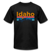 Idaho T-Shirt - Retro Mountain & Birds Unisex Idaho T Shirt