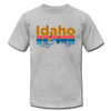 Idaho T-Shirt - Retro Mountain & Birds Unisex Idaho T Shirt