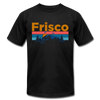 Frisco, Colorado T-Shirt - Retro Mountain & Birds Unisex Frisco T Shirt - black