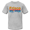 Frisco, Colorado T-Shirt - Retro Mountain & Birds Unisex Frisco T Shirt - heather gray