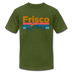 Frisco, Colorado T-Shirt - Retro Mountain & Birds Unisex Frisco T Shirt - olive