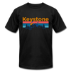 Keystone, Colorado T-Shirt - Retro Mountain & Birds Unisex Keystone T Shirt