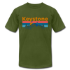 Keystone, Colorado T-Shirt - Retro Mountain & Birds Unisex Keystone T Shirt