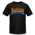 Salida, Colorado T-Shirt - Retro Mountain & Birds Unisex Salida T Shirt - black