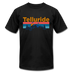 Telluride, Colorado T-Shirt - Retro Mountain & Birds Unisex Telluride T Shirt - black