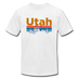 Utah T-Shirt - Retro Mountain & Birds Unisex Utah T Shirt - white