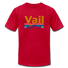 Vail, Colorado T-Shirt - Retro Mountain & Birds Unisex Vail T Shirt