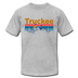 Truckee, California T-Shirt - Retro Mountain & Birds Unisex Truckee T Shirt - heather gray