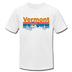 Vermont T-Shirt - Retro Mountain & Birds Unisex Vermont T Shirt - white