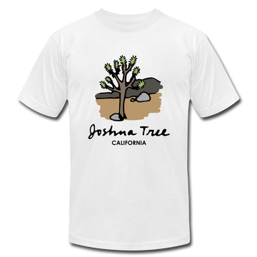 Joshua Tree, California T-Shirt - Unisex Joshua Tree T Shirt - white