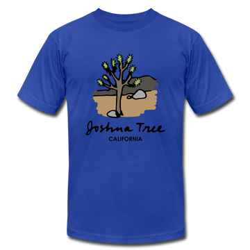 Joshua Tree, California T-Shirt - Unisex Joshua Tree T Shirt - royal blue