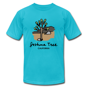 Joshua Tree, California T-Shirt - Unisex Joshua Tree T Shirt - turquoise