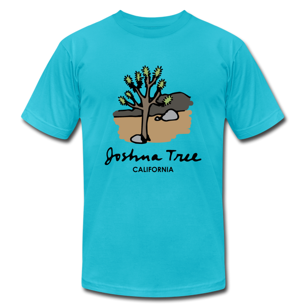 Joshua Tree, California T-Shirt - Unisex Joshua Tree T Shirt - turquoise