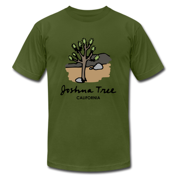 Joshua Tree, California T-Shirt - Unisex Joshua Tree T Shirt - olive