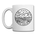 Idaho Camp Mug - State Design Idaho Mug - white