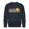 Premium Anna Maria Island, Florida Sweatshirt - Retro Sun Premium Men's Anna Maria Island Sweatshirt - navy