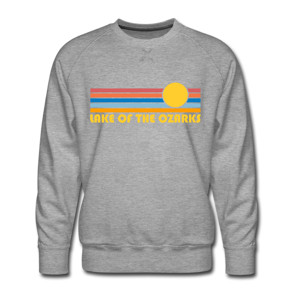 Premium Lake of the Ozarks Missouri Sweatshirt Retro Sun Premium Men s Lake of the Ozarks Sweatshirt