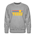 Premium Texas Sweatshirt - Retro Sun Premium Men's Texas Sweatshirt - heather grey