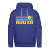 Premium Alaska Hoodie - Retro Sun Premium Men's Alaska Sweatshirt / Hoodie - royalblue