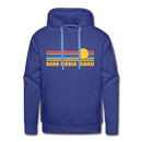 Premium Anna Maria Island, Florida Hoodie - Retro Sun Premium Men's Anna Maria Island Sweatshirt / Hoodie - royalblue