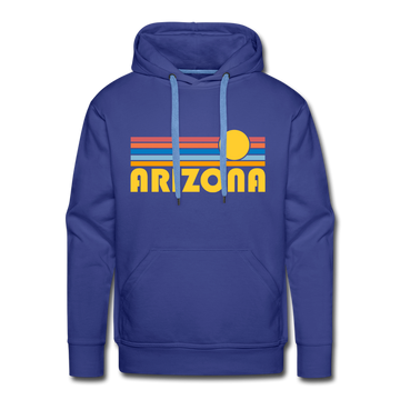 Premium Arizona Hoodie - Retro Sun Premium Men's Arizona Sweatshirt / Hoodie - royalblue