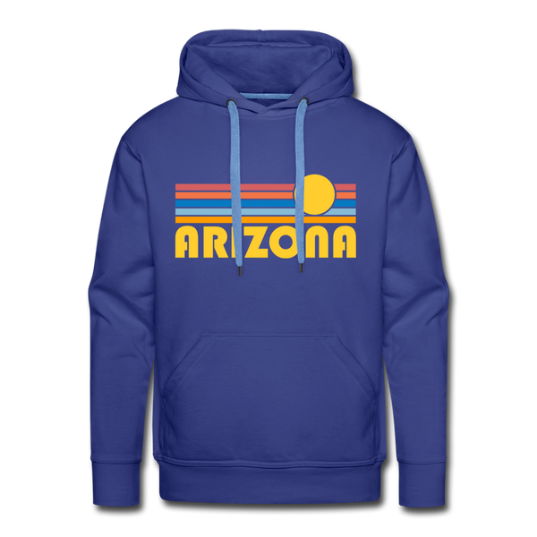 Premium Arizona Hoodie - Retro Sun Premium Men's Arizona Sweatshirt / Hoodie - royalblue