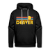 Premium Denver, Colorado Hoodie - Retro Sun Premium Men's Denver Sweatshirt / Hoodie - black