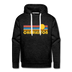 Premium Charleston, South Carolina Hoodie - Retro Sun Premium Men's Charleston Sweatshirt / Hoodie - charcoal grey