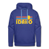 Premium Idaho Hoodie - Retro Sun Premium Men's Idaho Sweatshirt / Hoodie - royalblue